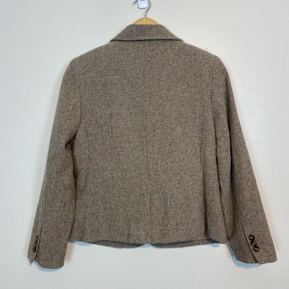 Vintage L.L. Bean Wool Blend Blazer Size Medium Petite - Picture 5 of 6
